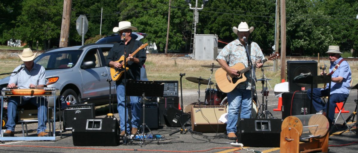 Band playing